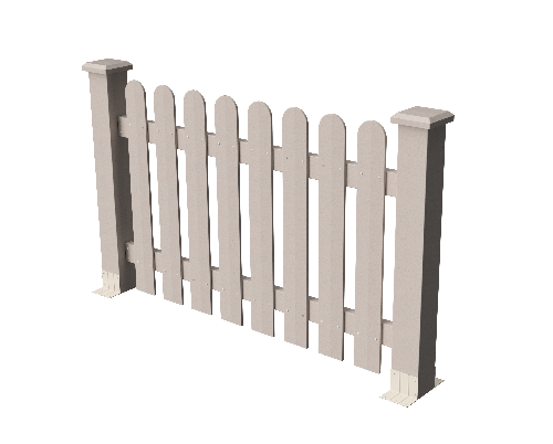 Ограждения декоративное ДПК GRINDERDECO Сежурне выбеленный дуб купить в Москве