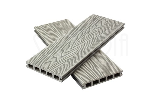 Доска террасная ДПК 3D SEQUOIA DUAL WOOD GRAY купить в Москве