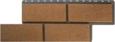 Фасадная панель Альта-Профиль Неаполитанский камень - Персиковый