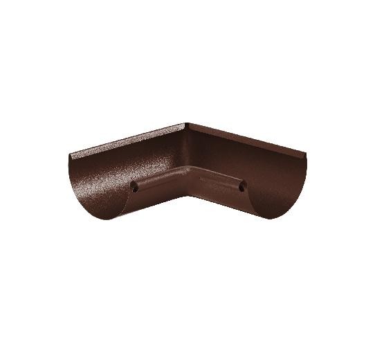 Водосток Aquasistem, Система 150/100 - Угол желоба, внутренний 90° RAL 8017 Коричневый matt купить в Москве