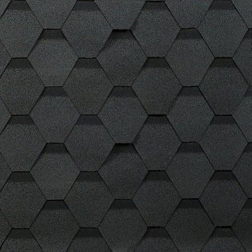 Гибкая черепица Shinglas, коллекция Оптима – Серый купить в Москве