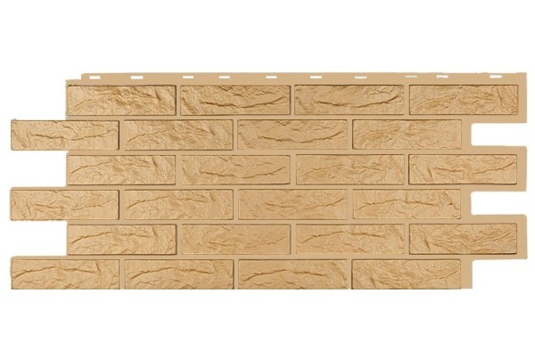 Фасадная панель T-Siding Лондон Брик Эко Крем купить в Москве