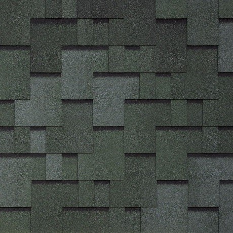 Гибкая черепица Tegola LAZIO verde 474 купить в Москве