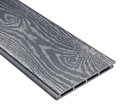 Фасадная доска из ДПК Faynag Premium Fusto Bаgnato - Графит купить в Москве