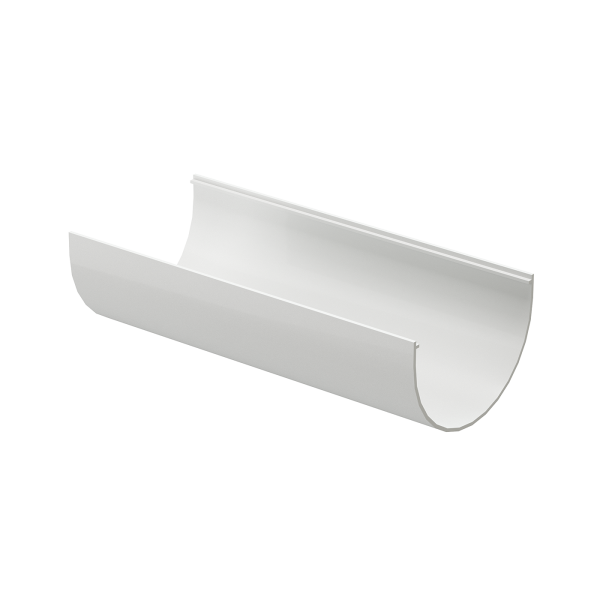 Желоб водосточный Docke Premium ПВХ - Пломбир купить в Москве