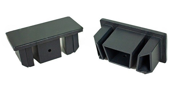 Заглушка для перил торцевая из алюминия GardenParkett Графит купить в Москве