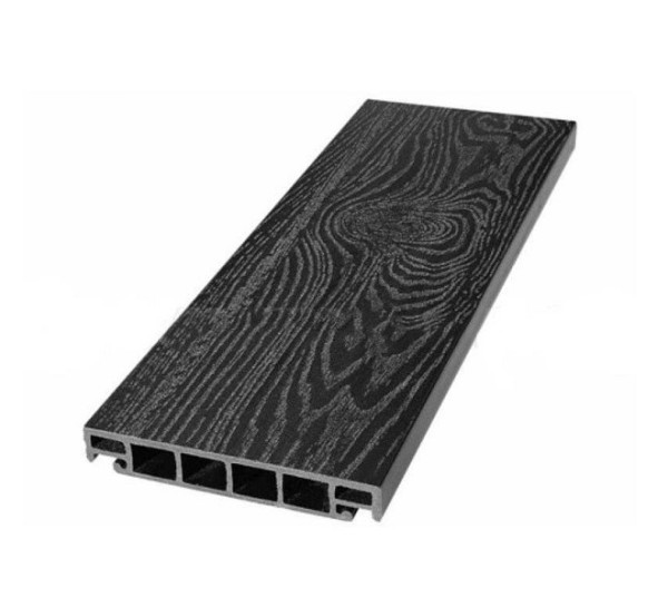 Террасная доска из ДПК SW Salix (T) 2D чёрный купить в Москве