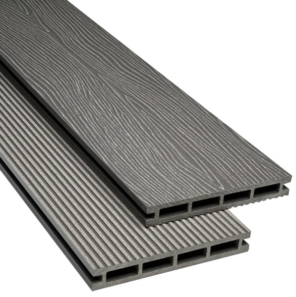 Террасная доска из ДПК Faynag 3D Stelo графит купить в Москве