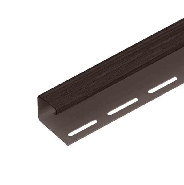 J-профиль TECOS ЛЮКС 3,05м БРАЗИЛЬСКАЯ ВИШНЯ купить в Москве