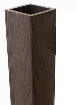 Столб опорный Woodvex Co-Extrusion Венге купить в Москве