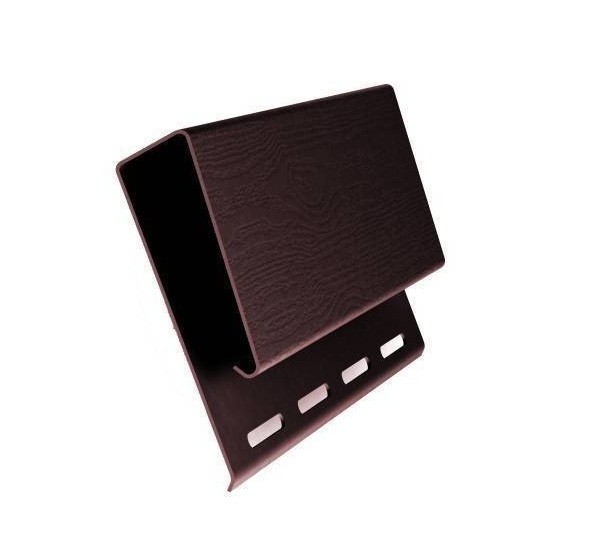 Наличник широкий J-профиль Grand Line Тёмный дуб купить в Москве