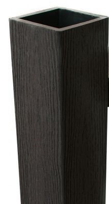 Столб опорный Woodvex Co-Extrusion Графит купить в Москве