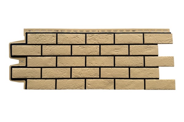 ФП Grand Line состаренный кирпич премиум Песочный (шов RAL 9005) купить в Москве