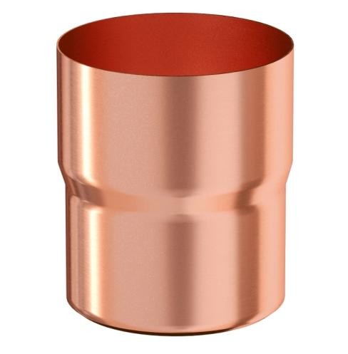 Водосток Aquasistem, система 125x90 - Соединитель трубы медный купить в Москве