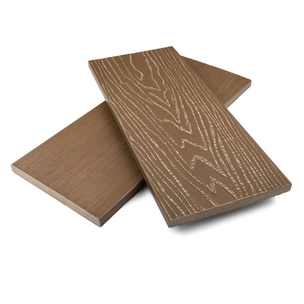 Заборная доска ДПК NanoWood Nature 3D полнотелая Орех купить в Москве