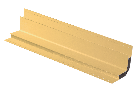 Угловой элемент внутренний,алюминиевый, бежевый купить в Москве