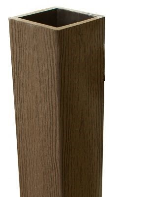 Столб опорный Woodvex Co-Extrusion Кофе купить в Москве