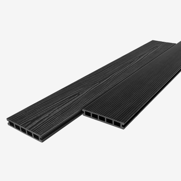 Террасная доска из ДПК RusDecking Unodeck Ultra - Графит купить в Москве