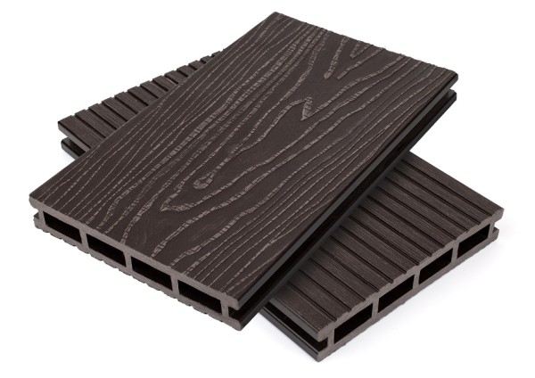 Террасная доская ДПК NanoWood Nature 3D пустотелая Венге купить в Москве