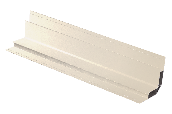 Угловой элемент внутренний,алюминиевый, белый купить в Москве