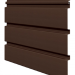 Софит ламинированный VOX UNICOLOR без перфорации, Коричневый купить в Москве