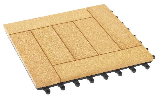 Модульный паркет ДПК GRINDERDECO Комфорт 6 Песчаник купить в Москве