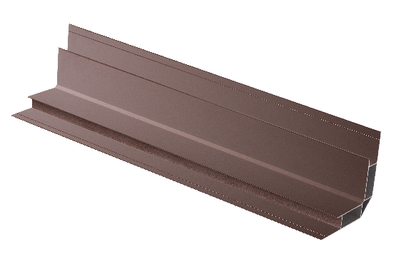 Угловой элемент внутренний,алюминиевый, бурый купить в Москве