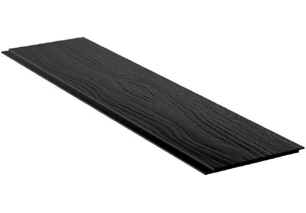 Фиброцементный сайдинг Фибростар Одноцветный 190х3000х8мм КР 85 Глубокий Чёрный купить в Москве