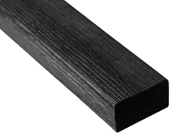 Брус для скамеек ДПК OutDoor шлифованный-черный купить в Москве