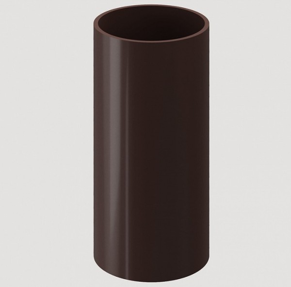 Труба водосточная ПВХ Docke STANDART Тёмно-коричневый купить в Москве