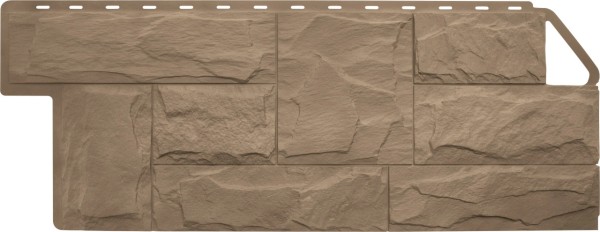 Фасадная панель Альта-Профиль Гранит ЭКО - Бежевый купить в Москве