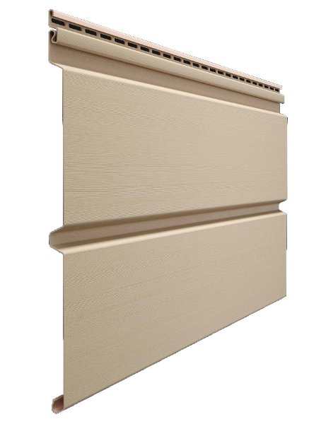 Виниловый сайдинг docke (дёке) - профиль D6S крем-брюле купить в Москве