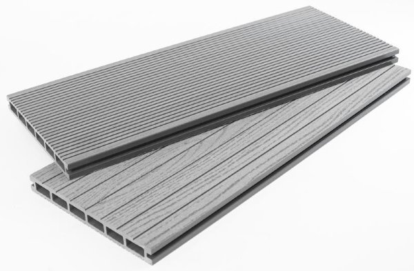 Террасная доска ДПК - ДеревоПласт- DP Standart+ серый купить в Москве