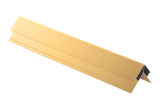 Угловой элемент наружный, 60х17,5х3000 мм, алюминиевый, бежевый купить в Москве