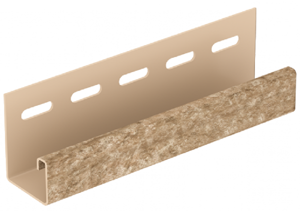 J-планка Стоун Хаус Кварцит Тёмно-Бежевый купить в Москве
