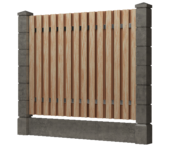 Заборная доска GRINDERDECO, ДПК, тиснение "дуб" Песчаник купить в Москве