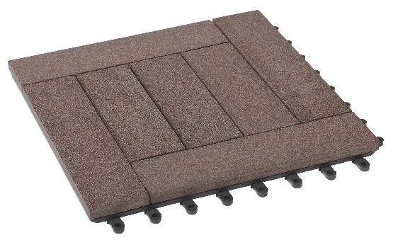 Модульный паркет ДПК GRINDERDECO Комфорт 6 Венге купить в Москве