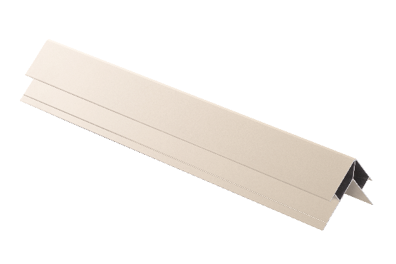 Угловой элемент наружный, алюминиевый, белый купить в Москве