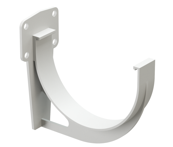 Кронштейн желоба Docke Premium ПВХ - Пломбир купить в Москве